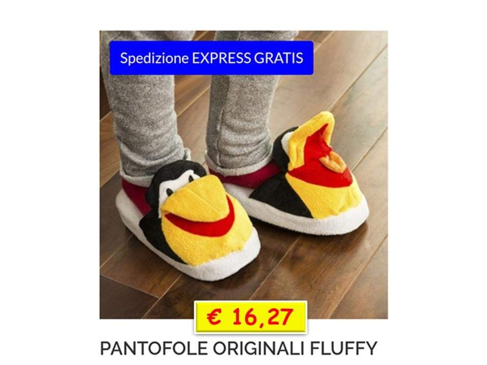4065303  Pantofole Originali Fluffy di